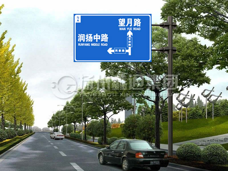 BZG-002，交通標(biāo)志桿，F(xiàn)型交通標(biāo)志桿