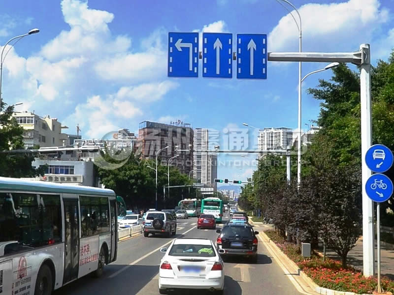 BZG-007，交通標(biāo)志桿，分道標(biāo)志桿