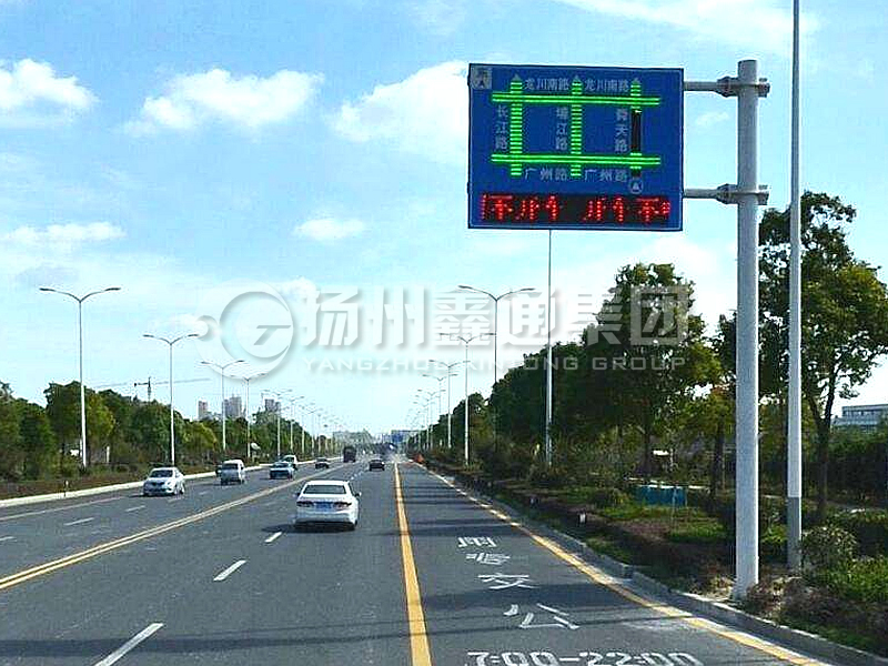YDP-020，誘導(dǎo)屏桿，流量情報(bào)板立桿